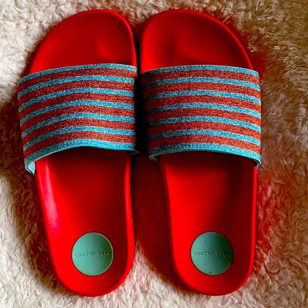 Marc Jacobs Sparkling Slides - image 1
